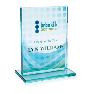 35736 z jade glass vertical rectangle award