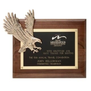 8217 19 eagle plaques