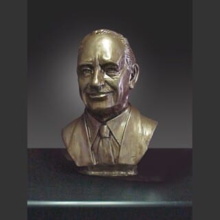 Bronze bust replicas