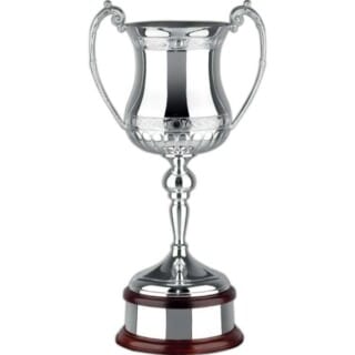 Hand chased trophy cups