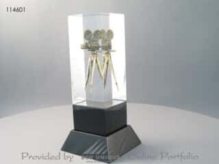 Lucite camera award
