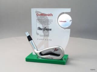 Lucite golf award