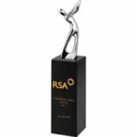 Optical crystal golf awards