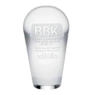 Optiphone optial crystal award