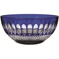 Waterfod cobalt crystal bowls