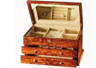 Maple Burl Jewelry Box